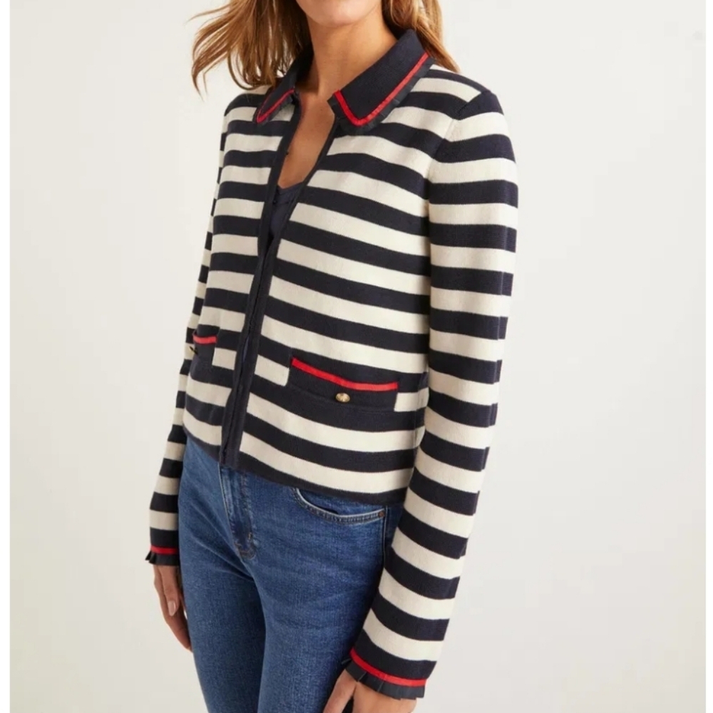 BODEN Kendal Knitted Cardigan Sweater Women Size 2